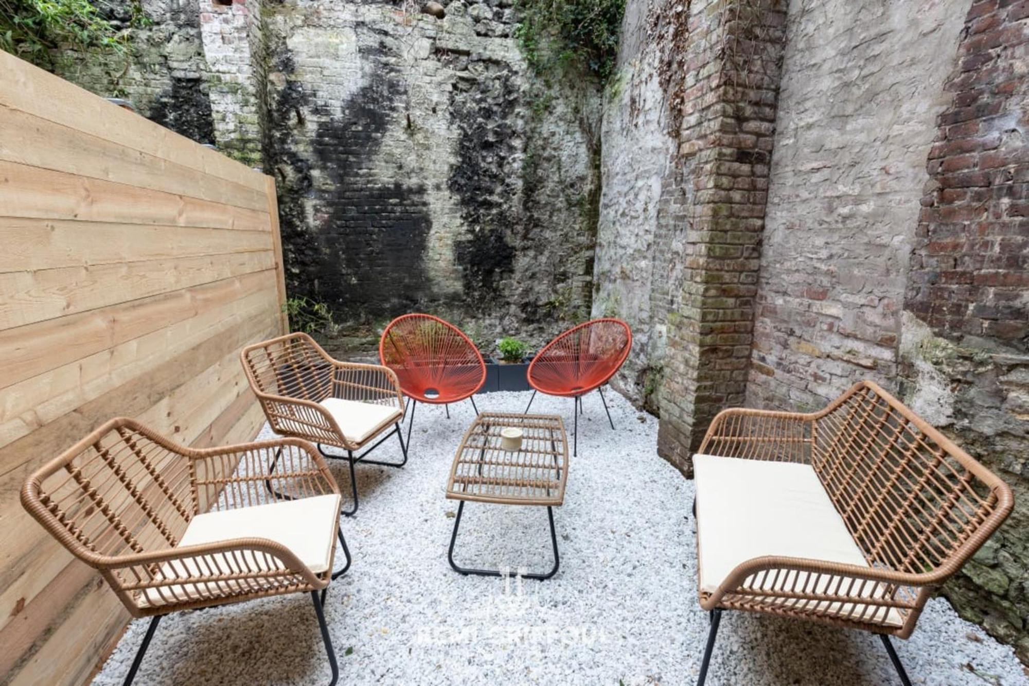 L'Atelier D'Elea 4 Terrace - Industrial-Chic In The Heart Of Honfleur Villa Bagian luar foto
